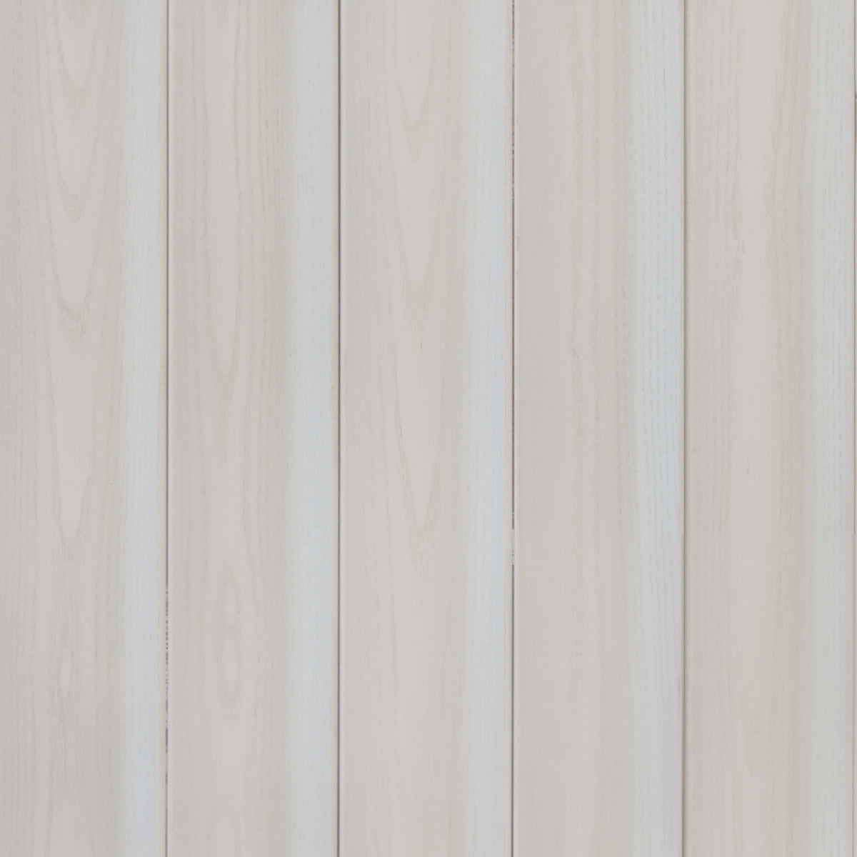 Wall - Moderne - Moyen Courbe in Blanc Hardwood