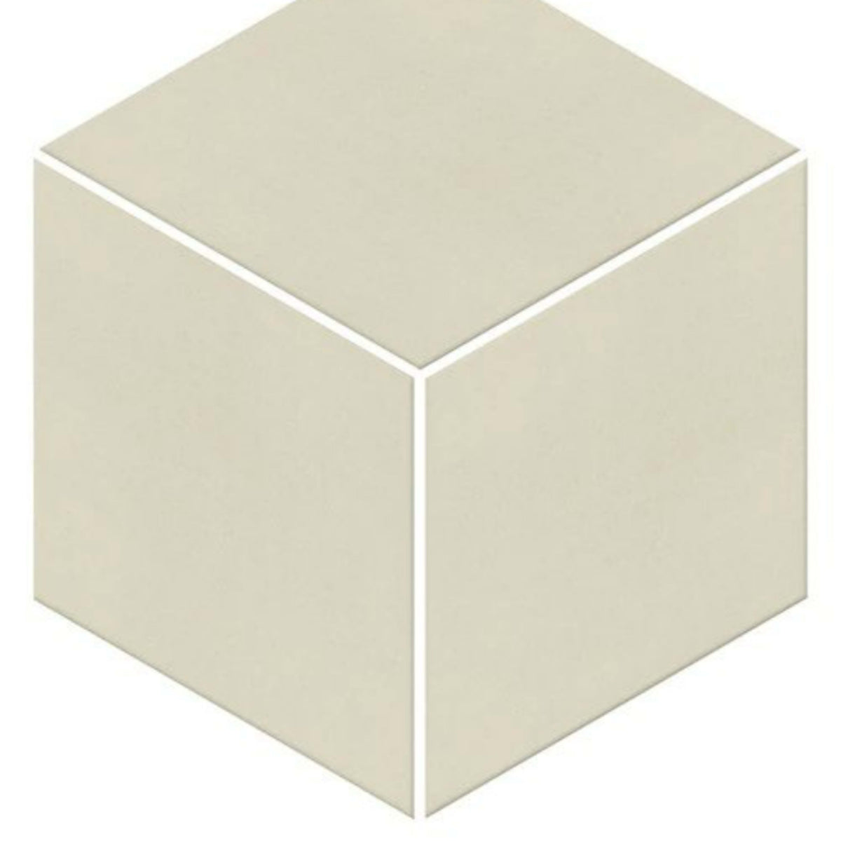 Neoconcrete in White-3d Tile