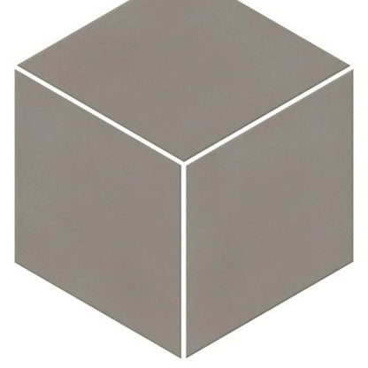 Neoconcrete in Medium Gray-3d Tile