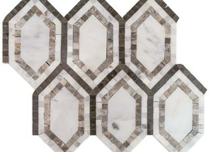New Era in Asian Long Hexagon With Temple Gray Asian Statuary Lagos