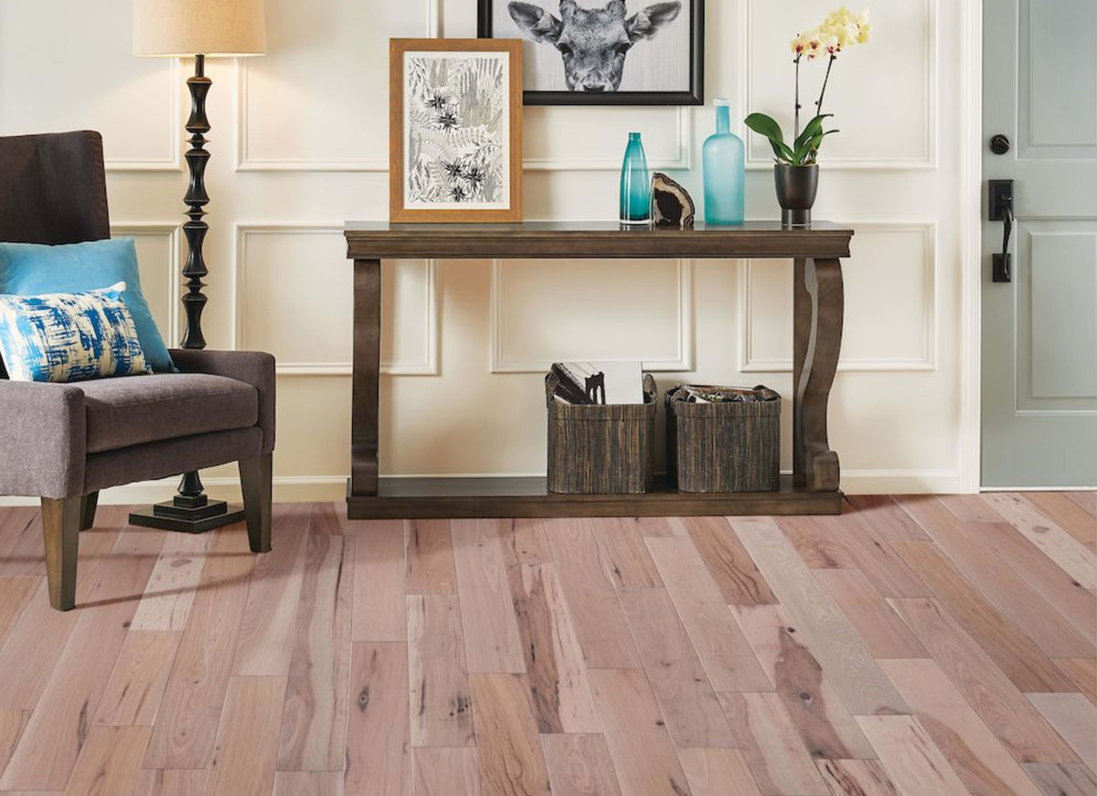 Natural Forest Hickory Solid in Ocean Vibe 5"