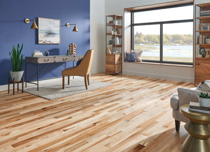 Natural Forest Hickory Solid in Summer Haze 5"