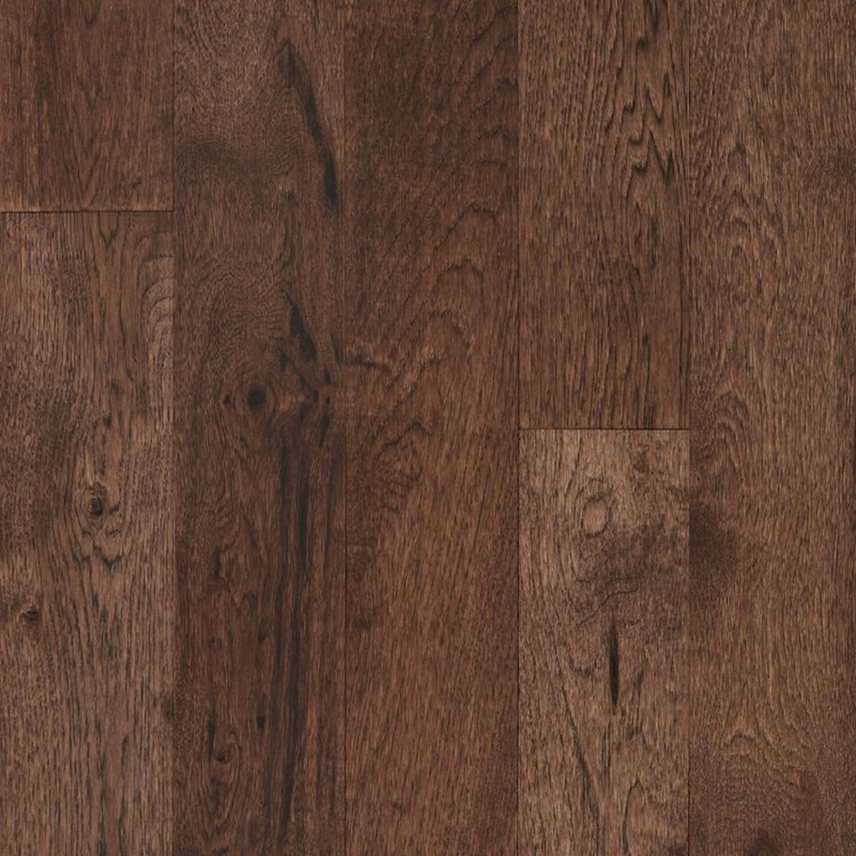 Natural Forest Hickory Solid in Shaded Brown 5" Hardwood