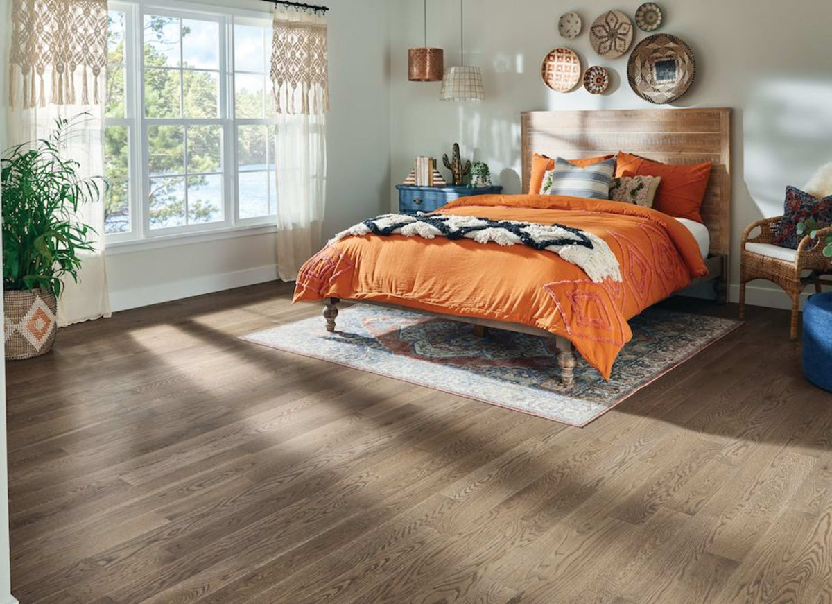 Natural Forest Oak Solid in Oyster White 5"
