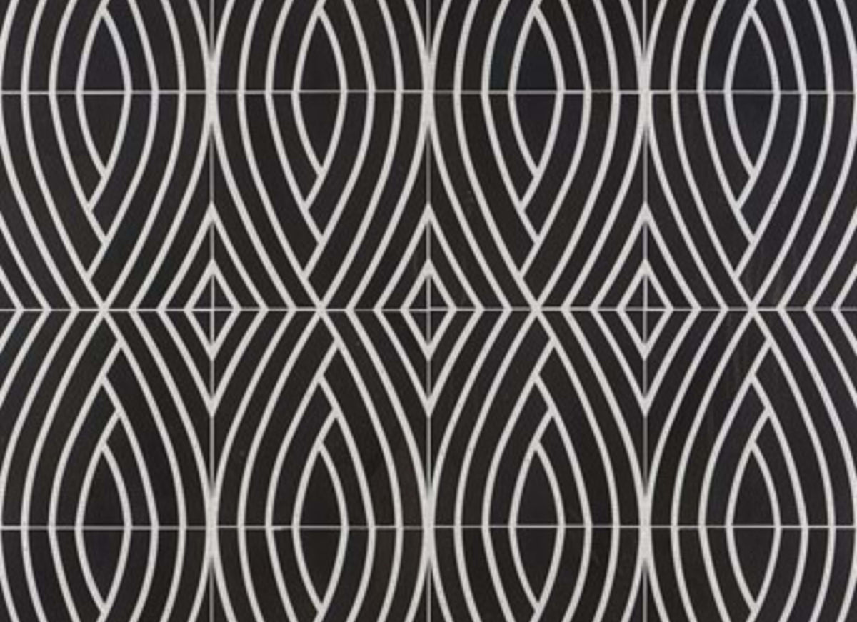 New Palm Beach by Krista Watterworth in Leaf Black
