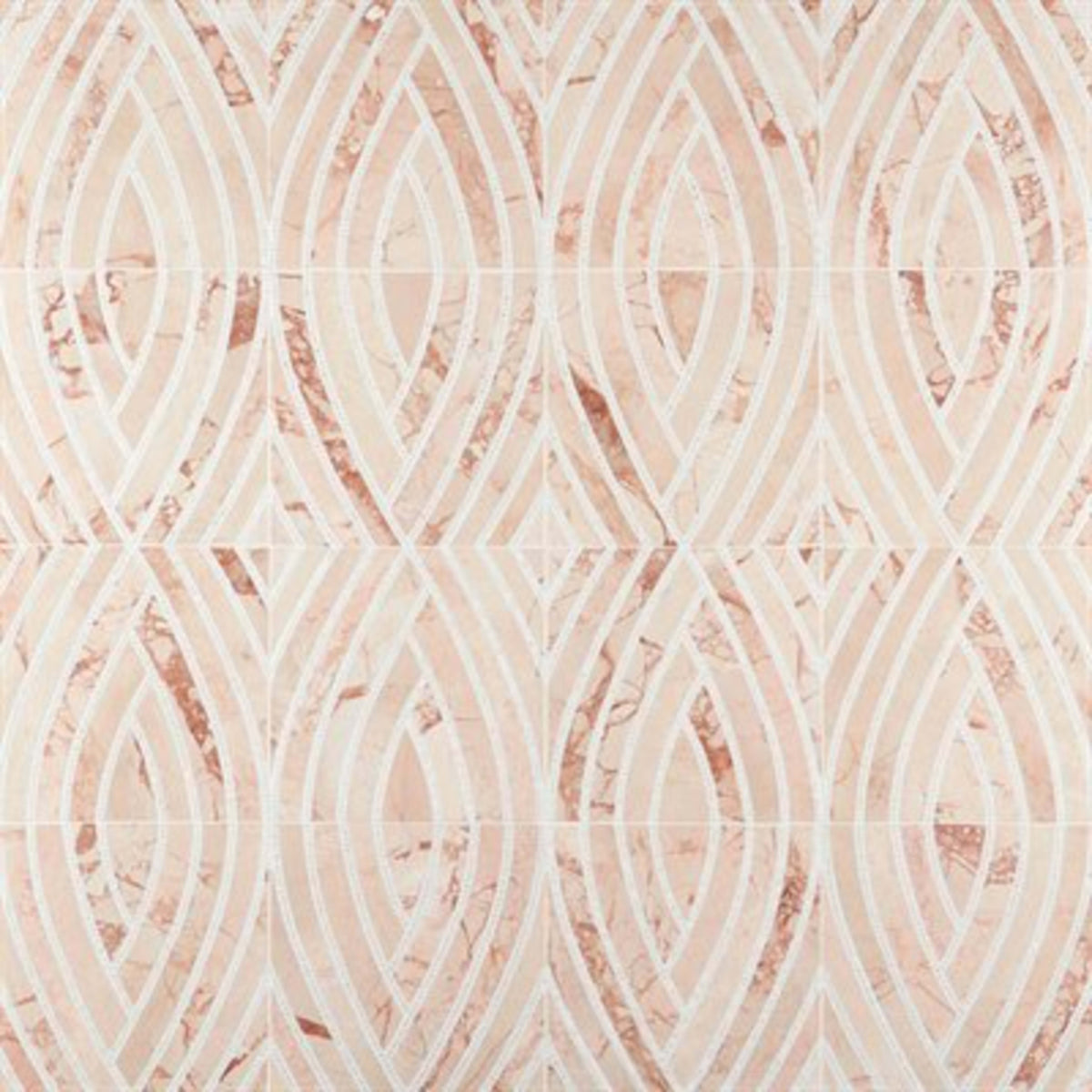 New Palm Beach by Krista Watterworth in Leaf Pink Natural Stone