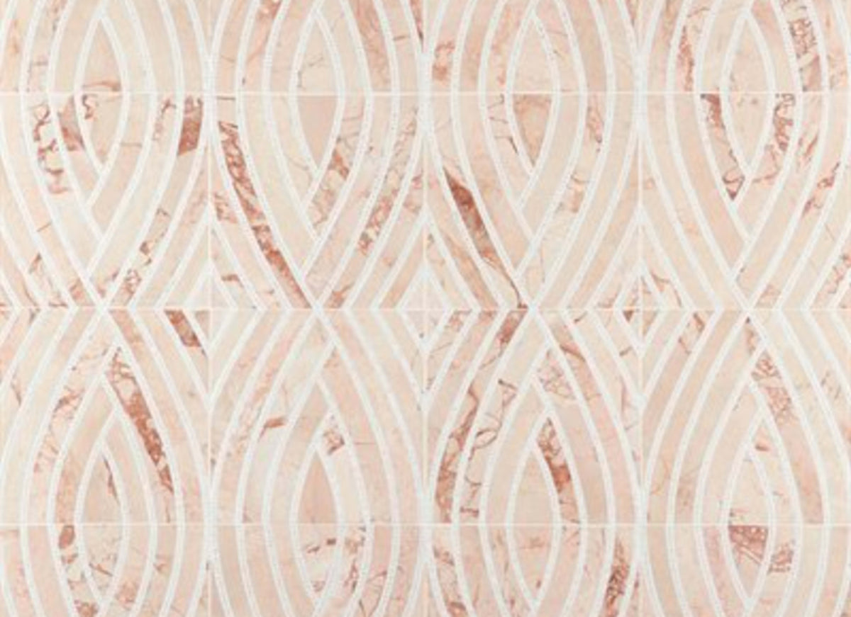New Palm Beach by Krista Watterworth in Leaf Pink