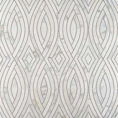 New Palm Beach by Krista Watterworth in Leaf White Natural Stone