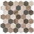 Colonial in New Chesapeake 2" Hex Natural Stone
