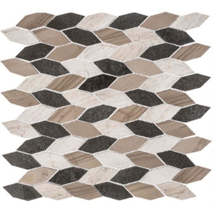 Colonial in New Chesapeake 2 1/2x1 Long Hex Natural Stone
