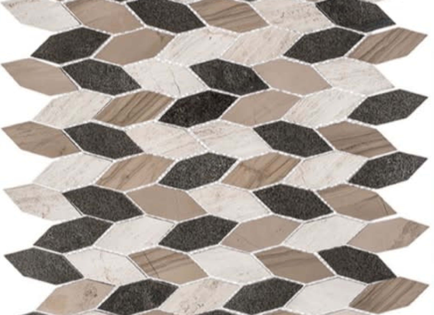 Colonial in New Chesapeake 2 1/2x1 Long Hex