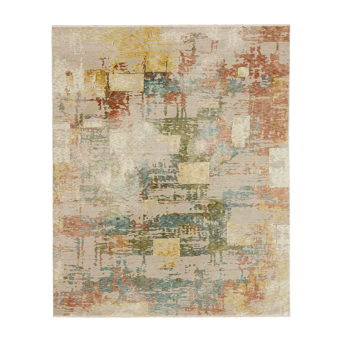 Nostalgic Cream in Cream 6'6"x9'10" Area Rugs