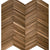 Wall -  Inceptiv - Ark Chevron in Olde Dutch Hardwood