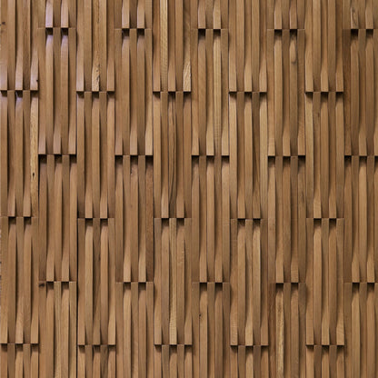 Wall -  Inceptiv - Curva in Olde Dutch Hardwood