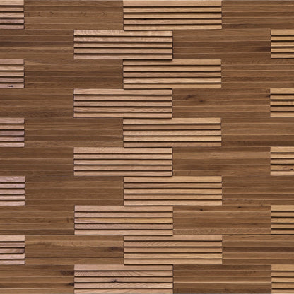 Wall -  Inceptiv - Vertex in Olde Dutch Hardwood