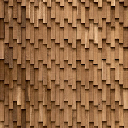 Wall -  Inceptiv - Wave in Olde Dutch Hardwood