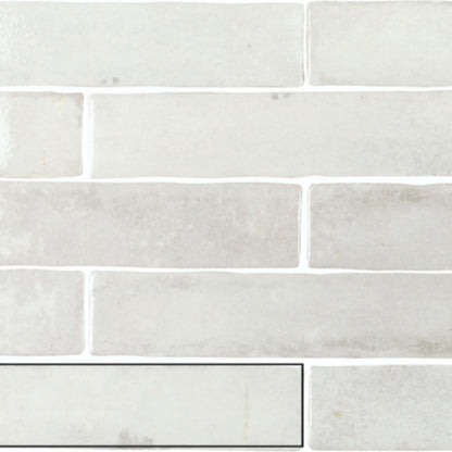 Old Savannah in White 2x10 Tile