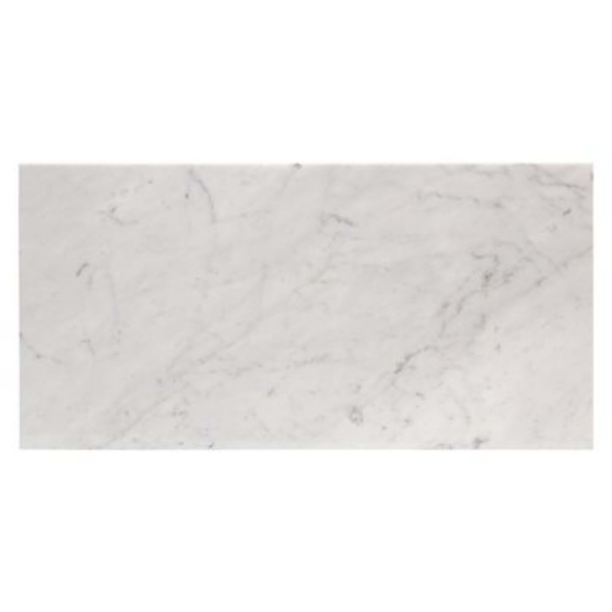 Open Space in White Carrara Natural Stone