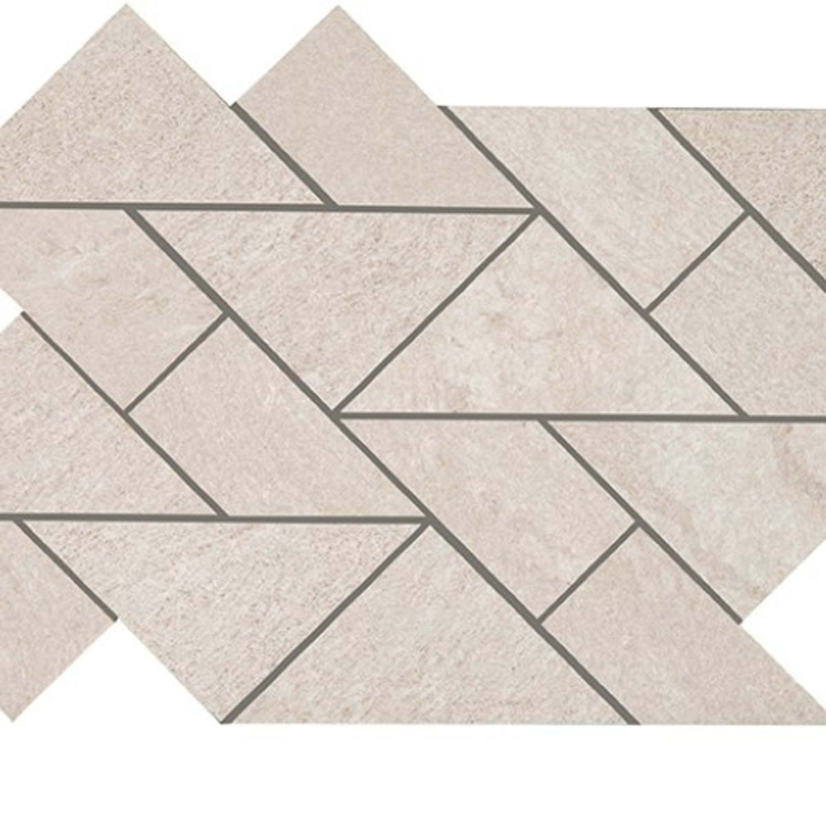 Owen Stone in Down Triangle Mosaic 8 1/2"x14 1/2" Tile