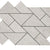 Owen Stone in Bunny Triangle Mosaic 8 1/2"x14 1/2" Tile