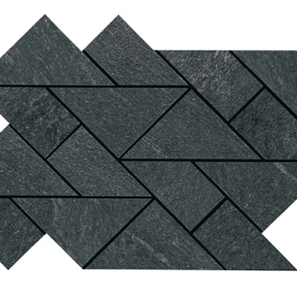 Owen Stone in Teddy Triangle Mosaic 8 1/2"x14 1/2" Tile
