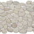 Ocean Stones - Pebble Mosaic in Classic White Tile