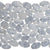 Ocean Stones - Coin Mosaics in Swirl Grey Tile
