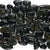 Ocean Stones - Pebble Mosaic in Black Tile