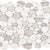 Ocean Stones - Sliced Mosaic in Light Wood Grain Italian White Tile