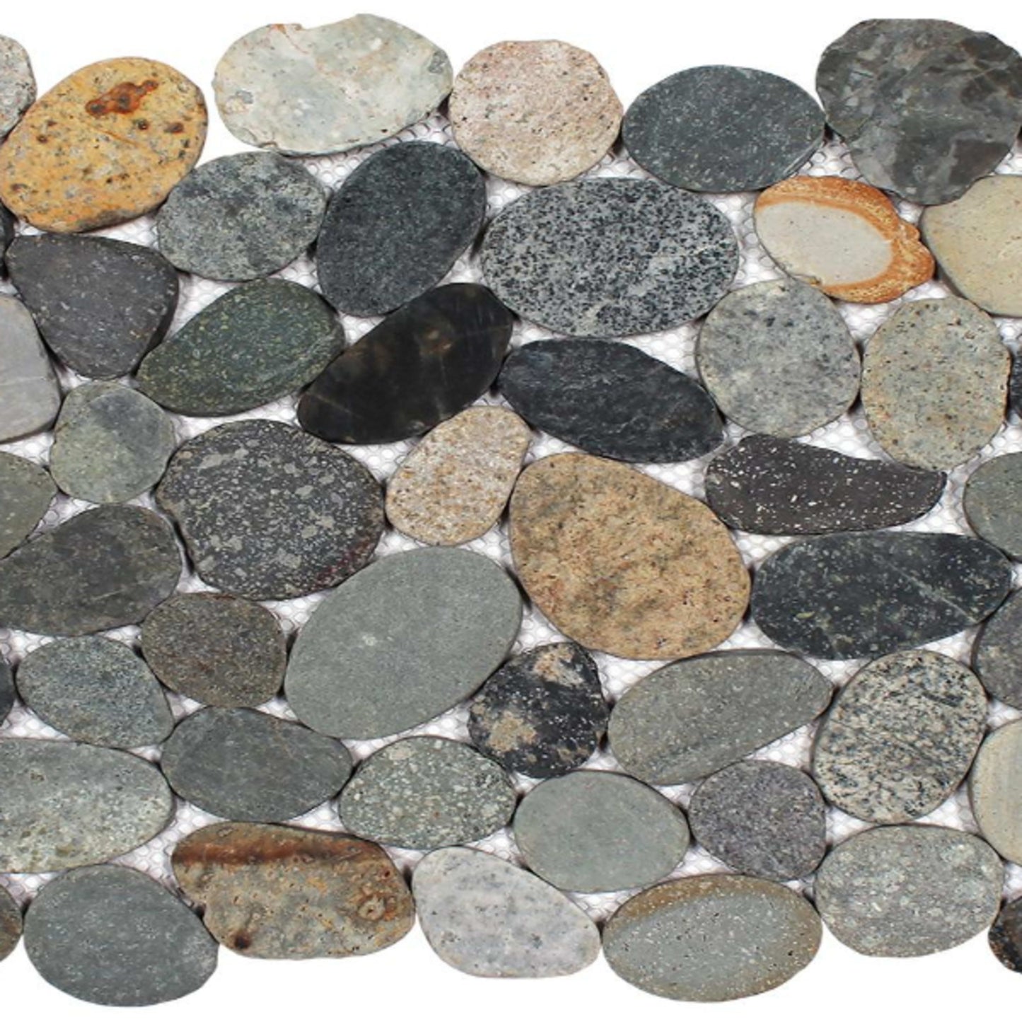 Ocean Stones - Sliced Mosaic in Java Tile