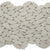 Ocean Stones - Sliced Mosaic in White Tile
