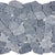 Ocean Stones - Tumbled Mosaic in Gray Tile