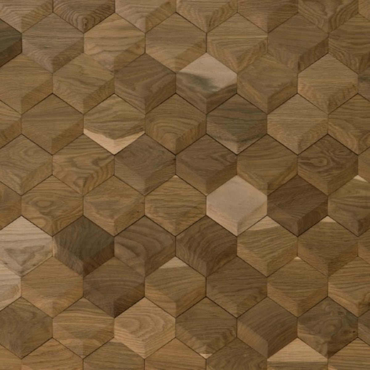 Wall -  Inceptiv - Metamorphosis in Olde Dutch Hardwood
