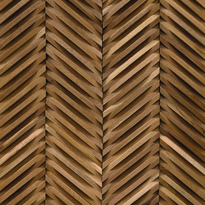 Wall -  Inceptiv - Curva Chevron in Olde Dutch Hardwood