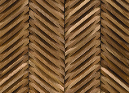 Wall -  Inceptiv - Curva Chevron in Olde Dutch