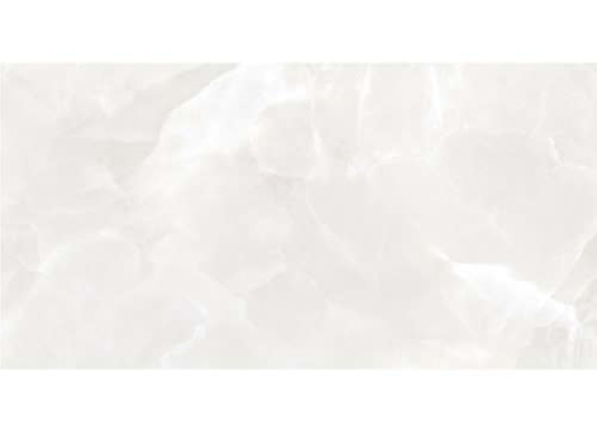 Onyx in White Polished