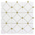 Dazzle in Limelight Gold Glass Tile