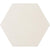 Bee Hive in White 24x20 Tile