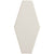 Paloma in Alabaster Long Hex Tile