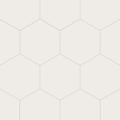 Paros in White Hex 14x16 Tile