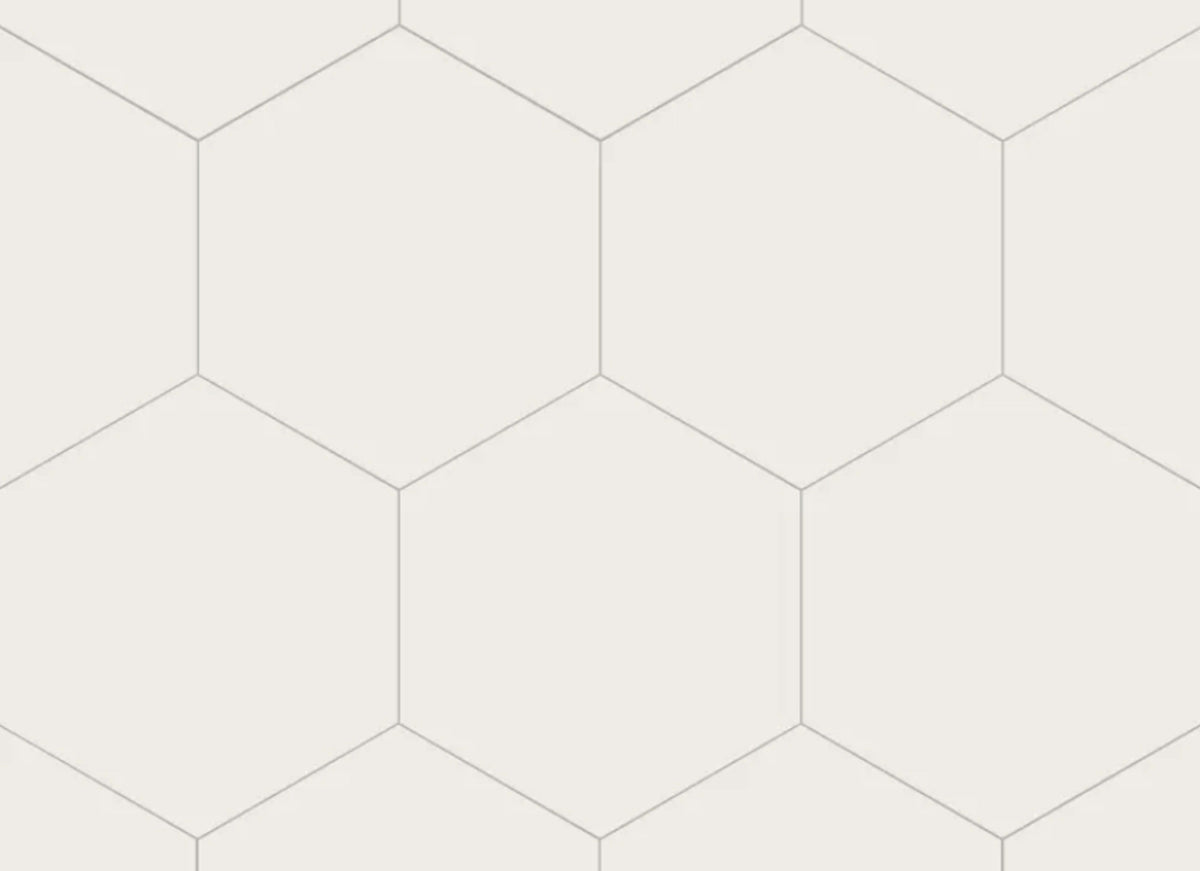 Paros in White Hex 14x16