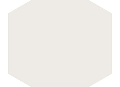 Paros in White Hex 8-1/2x10