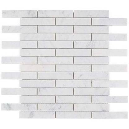 White Carrara in White Carrara Piano Brick Natural Stone