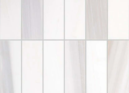 Perfit Mosaix in Calacatta Dolomiti Straight Stack