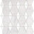 Perfit Mosaix in Saran White & Thassos Reverse Tile