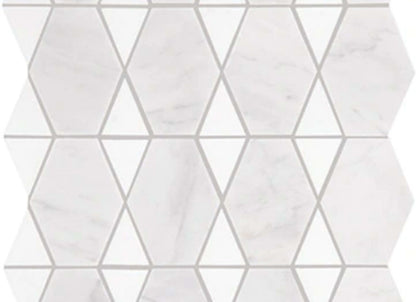 Perfit Mosaix in Saran White & Thassos Reverse