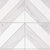 Perfit Mosaix in Saran White & Thassos Dash Tile