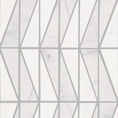 Perfit Mosaix in Saran White Wedge Tile