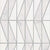 Perfit Mosaix in Saran White Wedge Tile