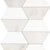 Perfit Mosaix in Paradise & Thassos Half Hex Tile